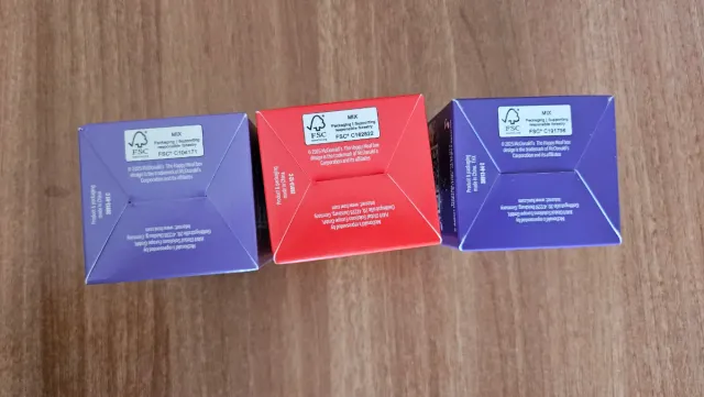 Figuras de la colección Tiny Tan de McDonald's