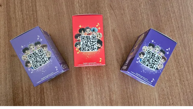 Figuras de la colección Tiny Tan de McDonald's