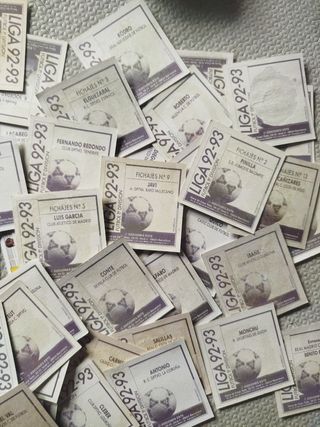 Lote 146 Cromos diferentes Liga Este 1992-1993