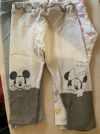 Lote 3 pantalones bebé 12 meses