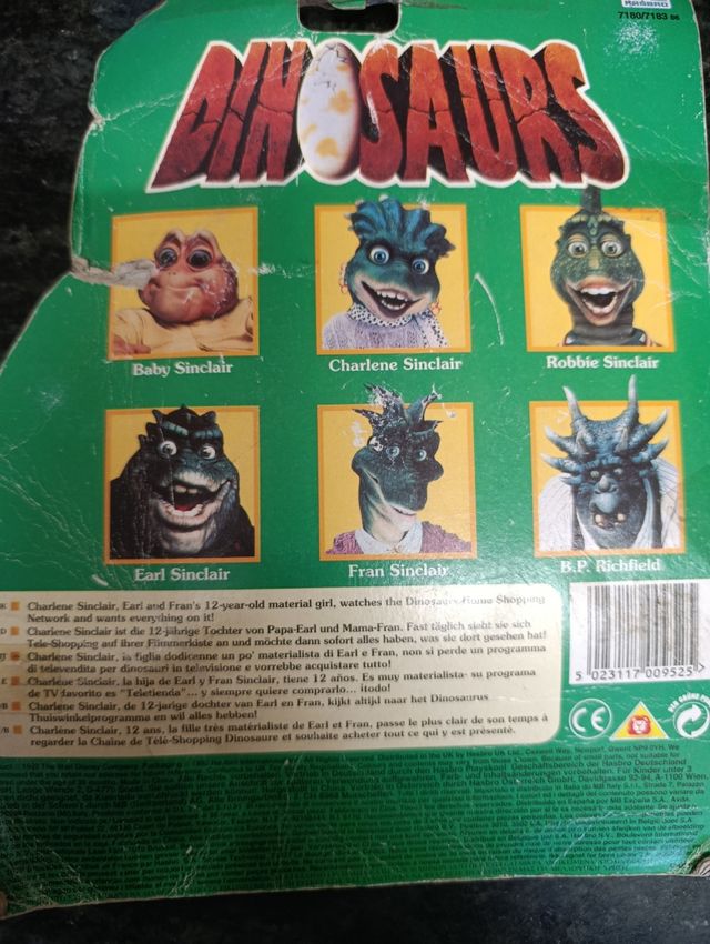 Figuras  Dinosaurios Sinclair