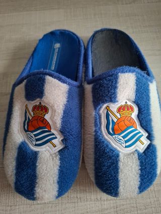 Zapatillas de casa Real Sociedad