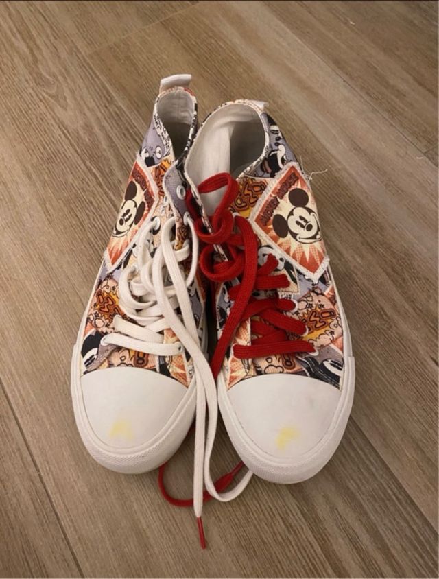 Botines mickey mouse desigual
