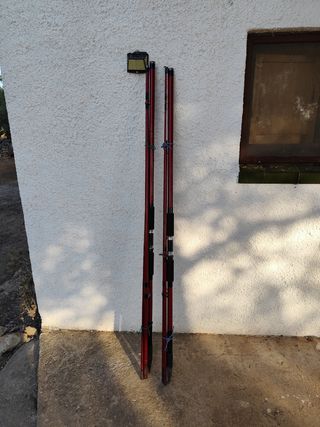 Cañas de pesca Grau Vell + accesorios