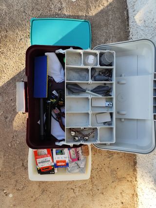 Cañas de pesca Grau Vell + accesorios