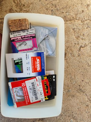 Cañas de pesca Grau Vell + accesorios