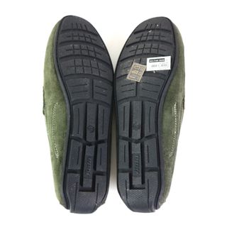 MOCASSINO UOMO PELLE VERDE BATA 43 USATO SCARPA CL