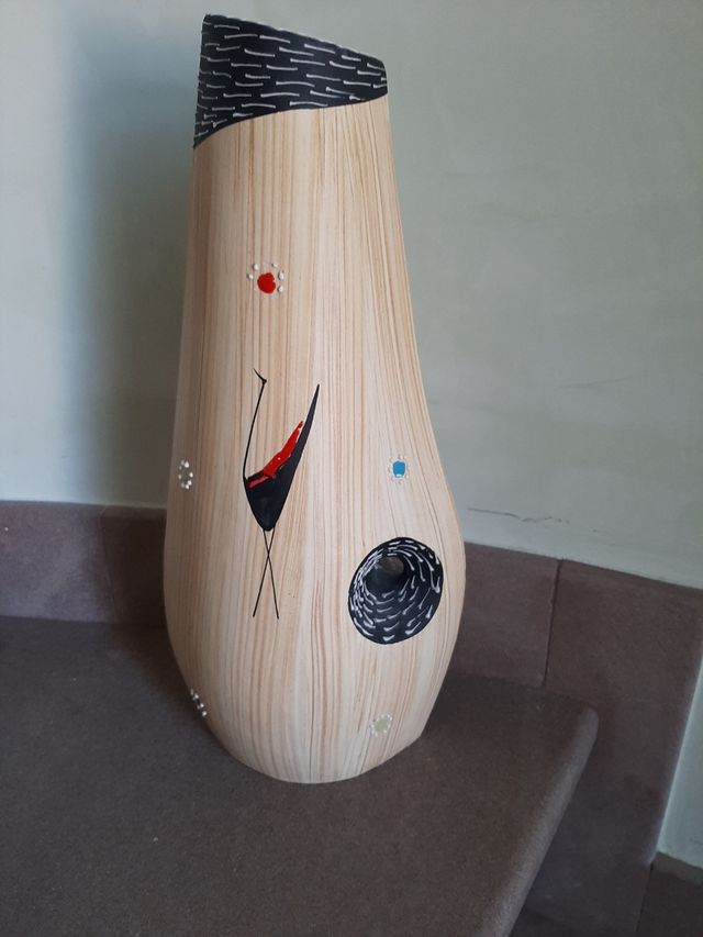 Vasi Cama Deruta Anni 50 ceramica effetto legno