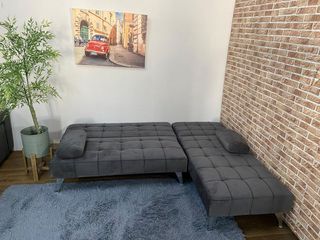 Sofá cama chaise longue - Respaldos Reclinables 