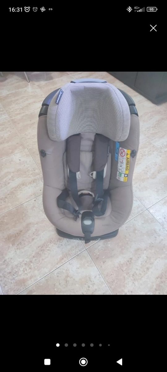 Portabebés Grupo 0 a 15 meses Isofix