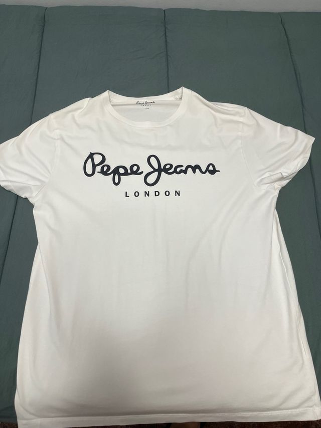 Camiseta Pepe Jeans Blanca Manga Corta