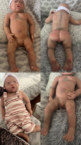 Muñeca realista de artista