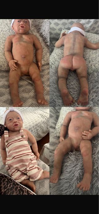 Muñeca realista de artista