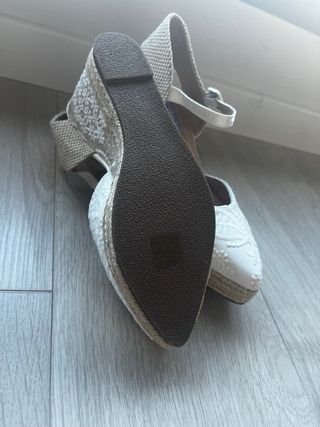 Alpargatas Novia sin estrenar. Talla 37