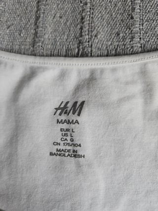 Camiseta H&M Mama Talla L