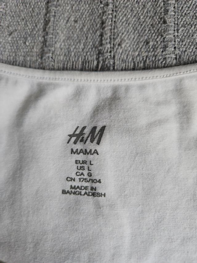 Camiseta H&M Mama Talla L