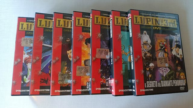 Lupin 3 De Agostini 7 DVD