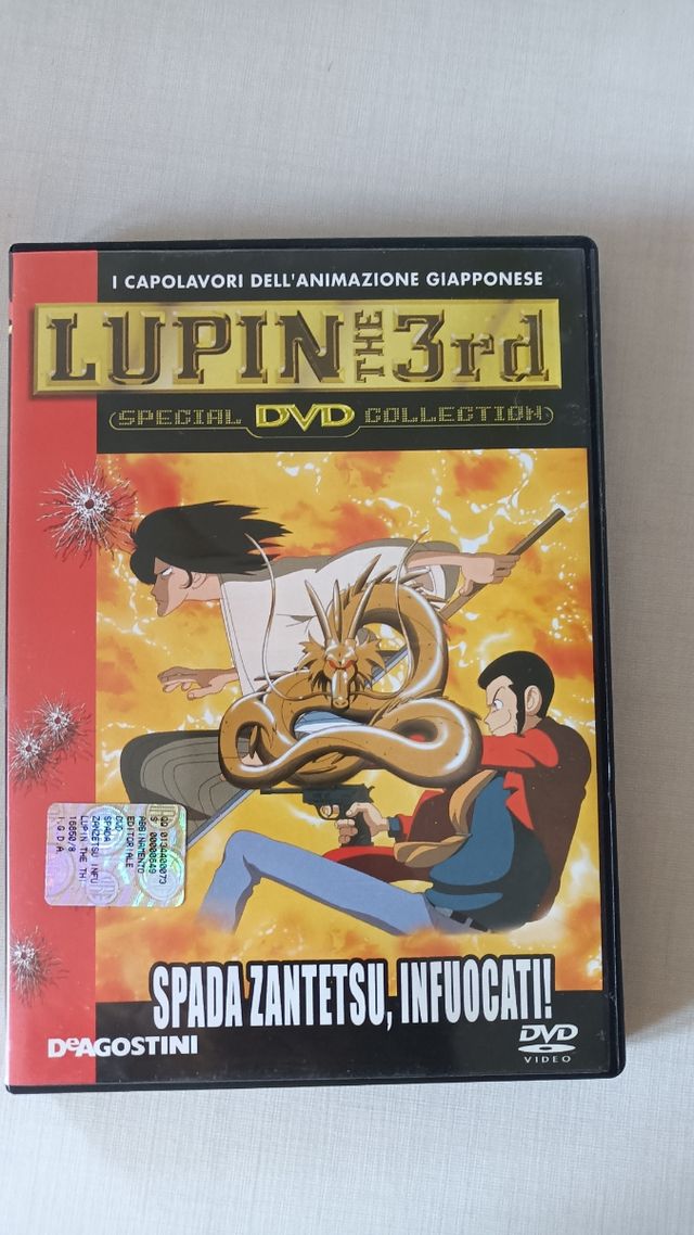 Lupin 3 De Agostini 7 DVD