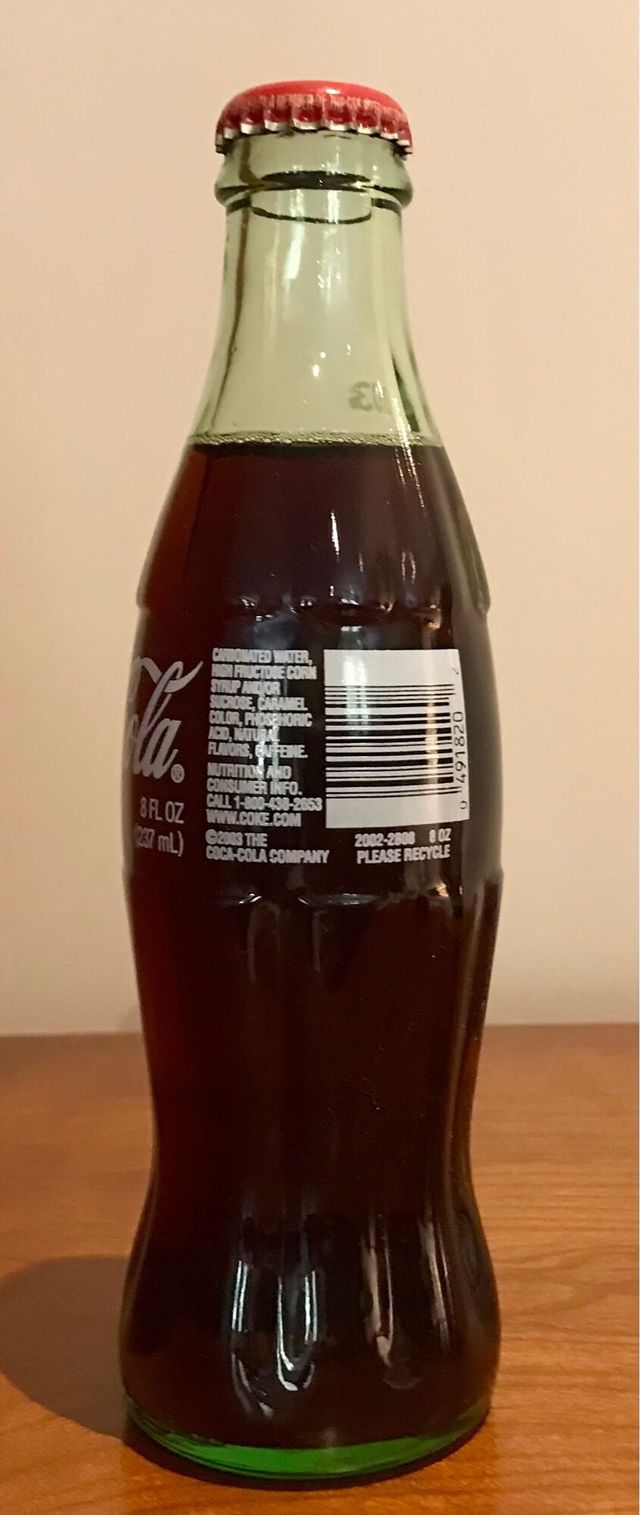 Bottiglia Coca Cola World of Las Vegas 2003
