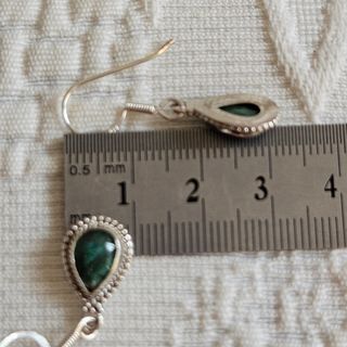 Pendientes Plata 925 con Esmeralda