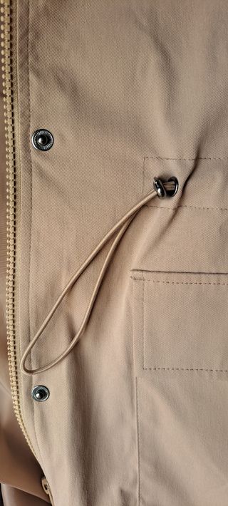 Parka ligera mujer Etam marrón claro