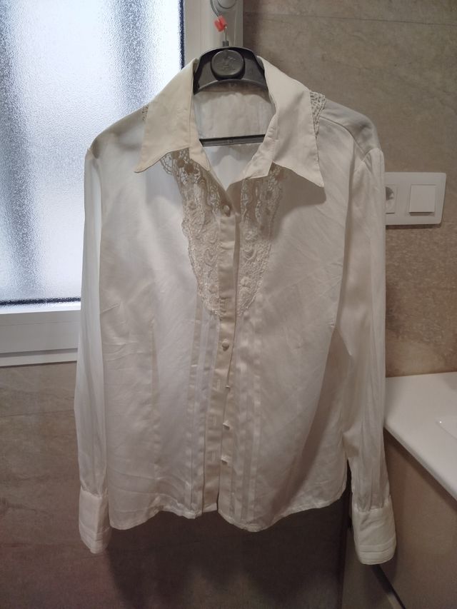 Camisa de señora manga larga