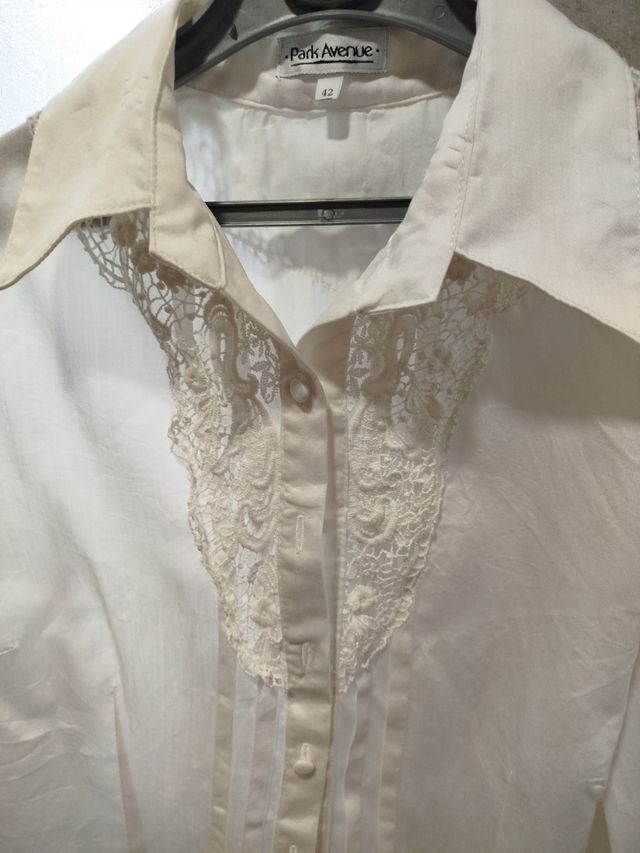 Camisa de señora manga larga