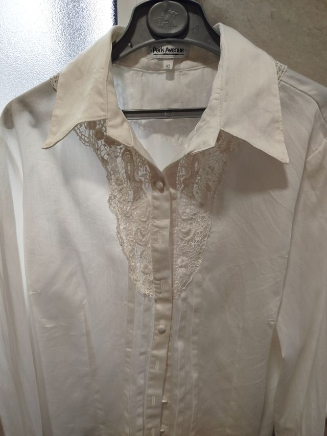 Camisa de señora manga larga