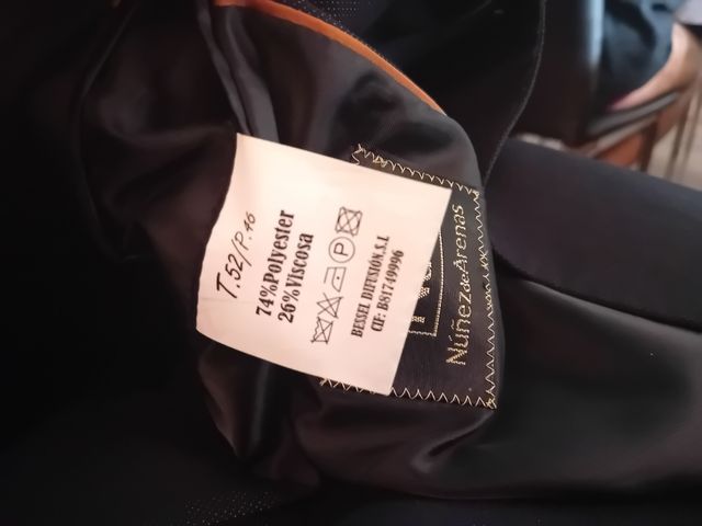 Traje hombre Talla 52/44 poco uso