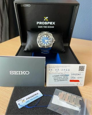 Seiko Prospex King Samurai SRPE33K1 Manta Raya