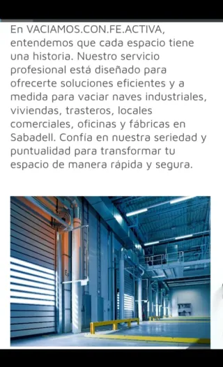 Se vacian viviendas locales oficinas naves