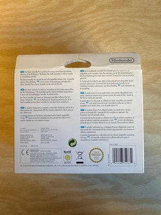 Mando Pro Clásico Wii Rojo