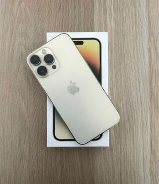 IPHONE 14 PRO MAX 256 GB DORADO SIN ESTRENAR. 
