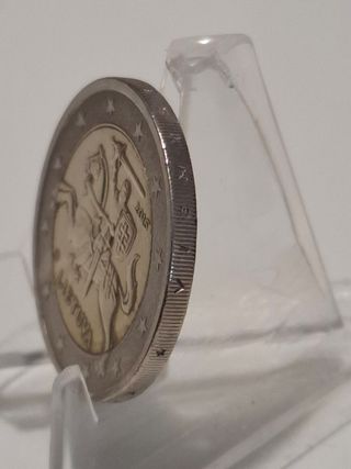 Moneda 2 Euros Lituania 2015 Caballero