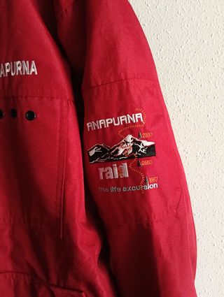 Chaqueta de nieve Annapurna Roja