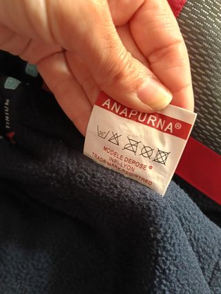 Chaqueta de nieve Annapurna Roja
