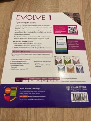 Evolve Level 1 Student's Book with Digital Pack