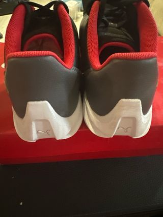 Tenis Puma Ferrari Negro/Rojo