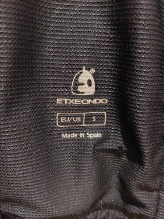 Maillot Etxondo Negro. Talla S.