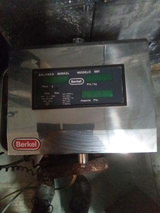 Bascula peso Berkel