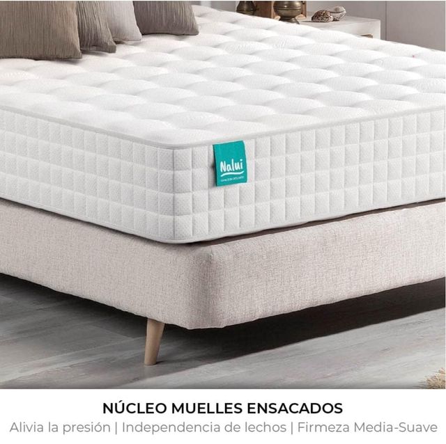 Colchon 135x200 de 26cm Muelles ensacados Nuevo