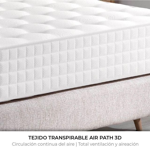 Colchon 135x200 de 26cm Muelles ensacados Nuevo