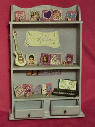 Mobiletto in legno Violetta