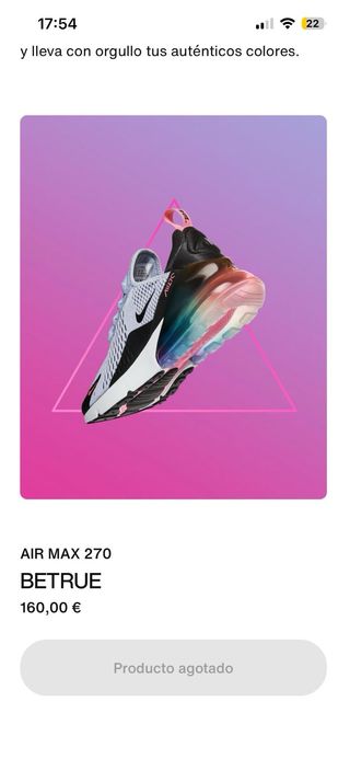 zapatillas Nike air 270 edición especial 