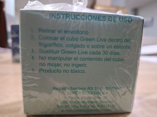 Filtro Green Live para frigorífico