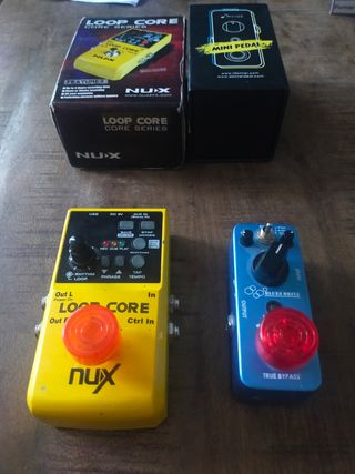Oferta 2 pedales NUX Loop Core +regalo Blues Drive