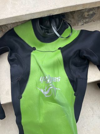 Traje de buceo Sailfish verde y negro