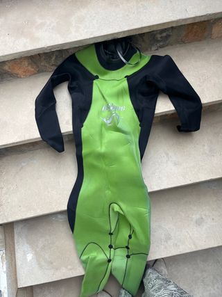 Traje de buceo Sailfish verde y negro