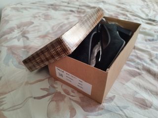 Zapatos Andrea Fitel Ante Negro Talla 38