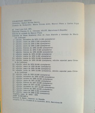El diccionario de Coll (Colección Textos ; 10)...